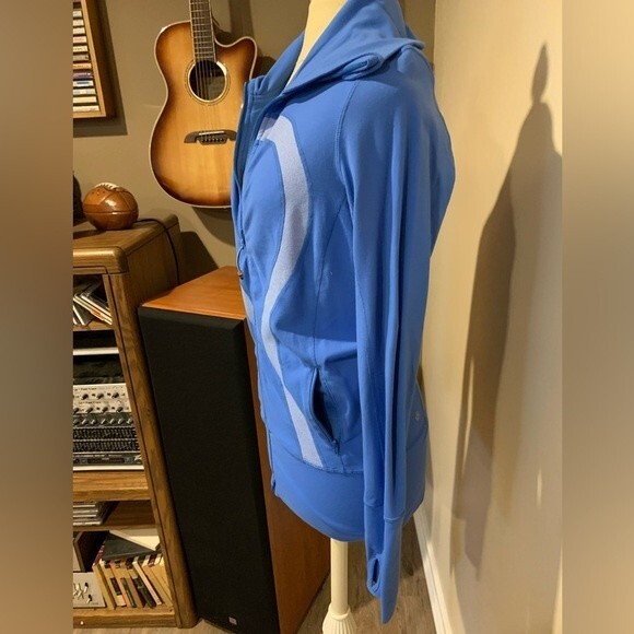 Lululemon In Stride Jacket size 6 blue - Picture 2 of 5